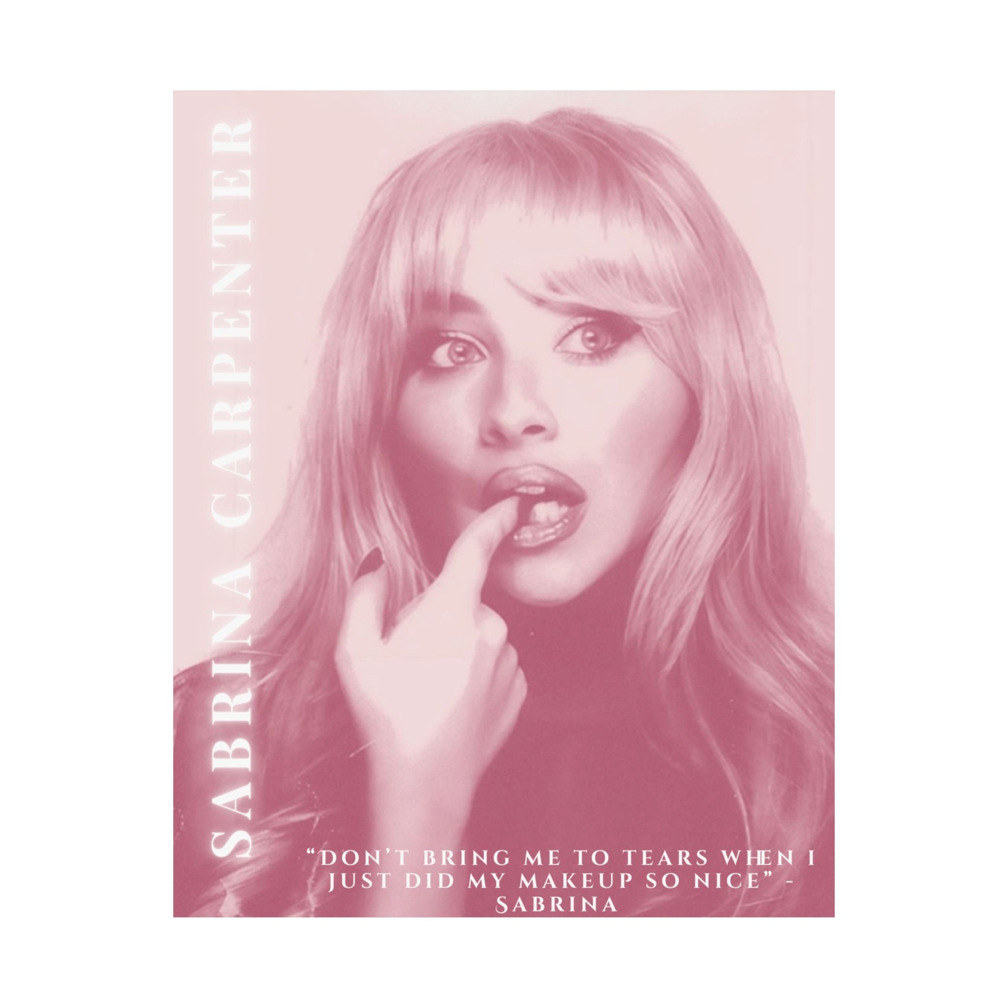 Sabrina Carpenter Matte Poster