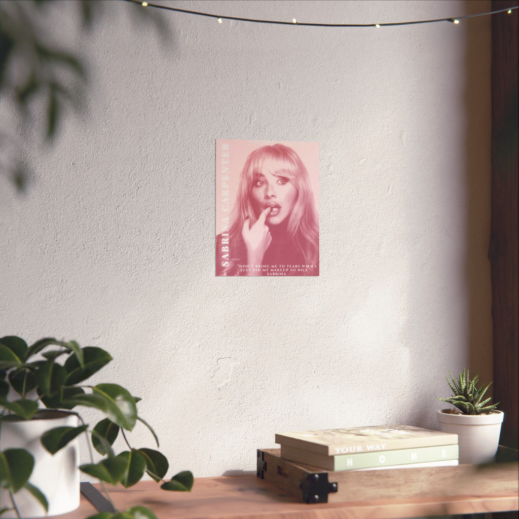 Sabrina Carpenter Matte Poster
