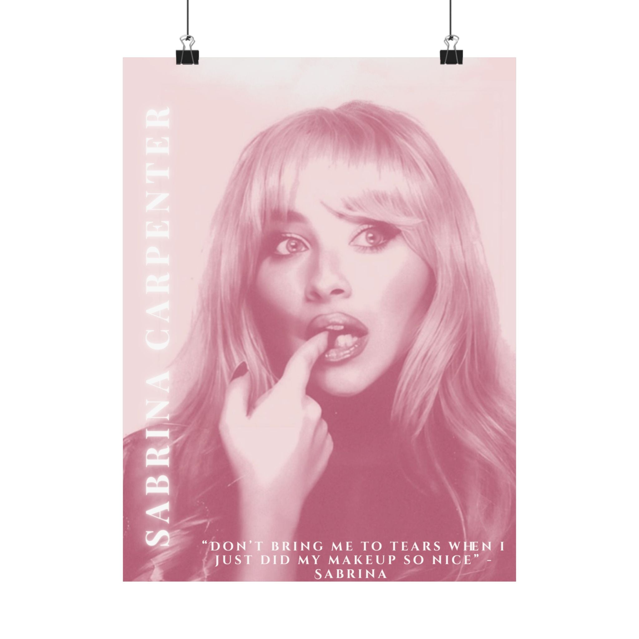 Sabrina Carpenter Matte Poster