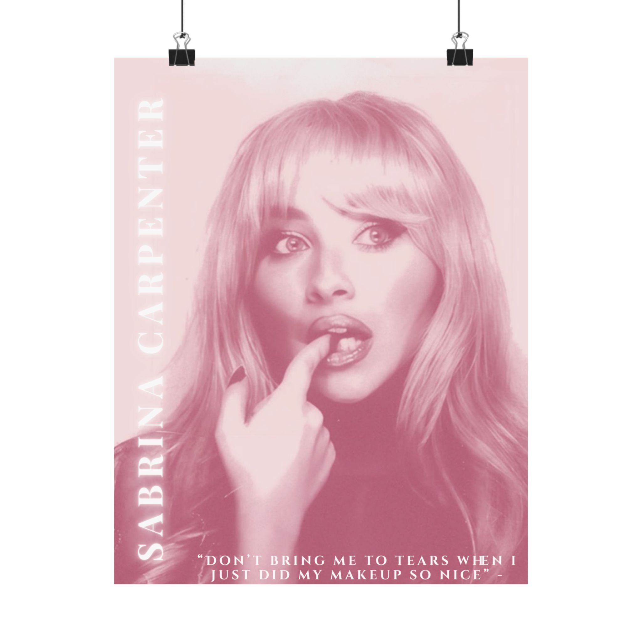 Sabrina Carpenter Matte Poster