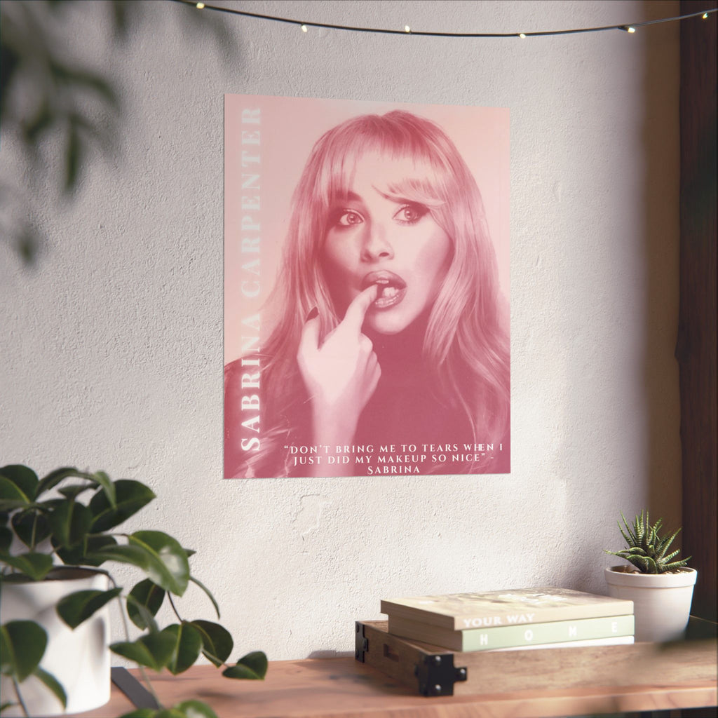 Sabrina Carpenter Matte Poster