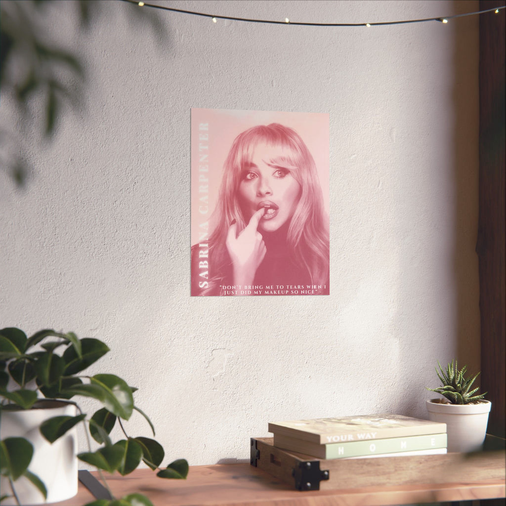 Sabrina Carpenter Matte Poster