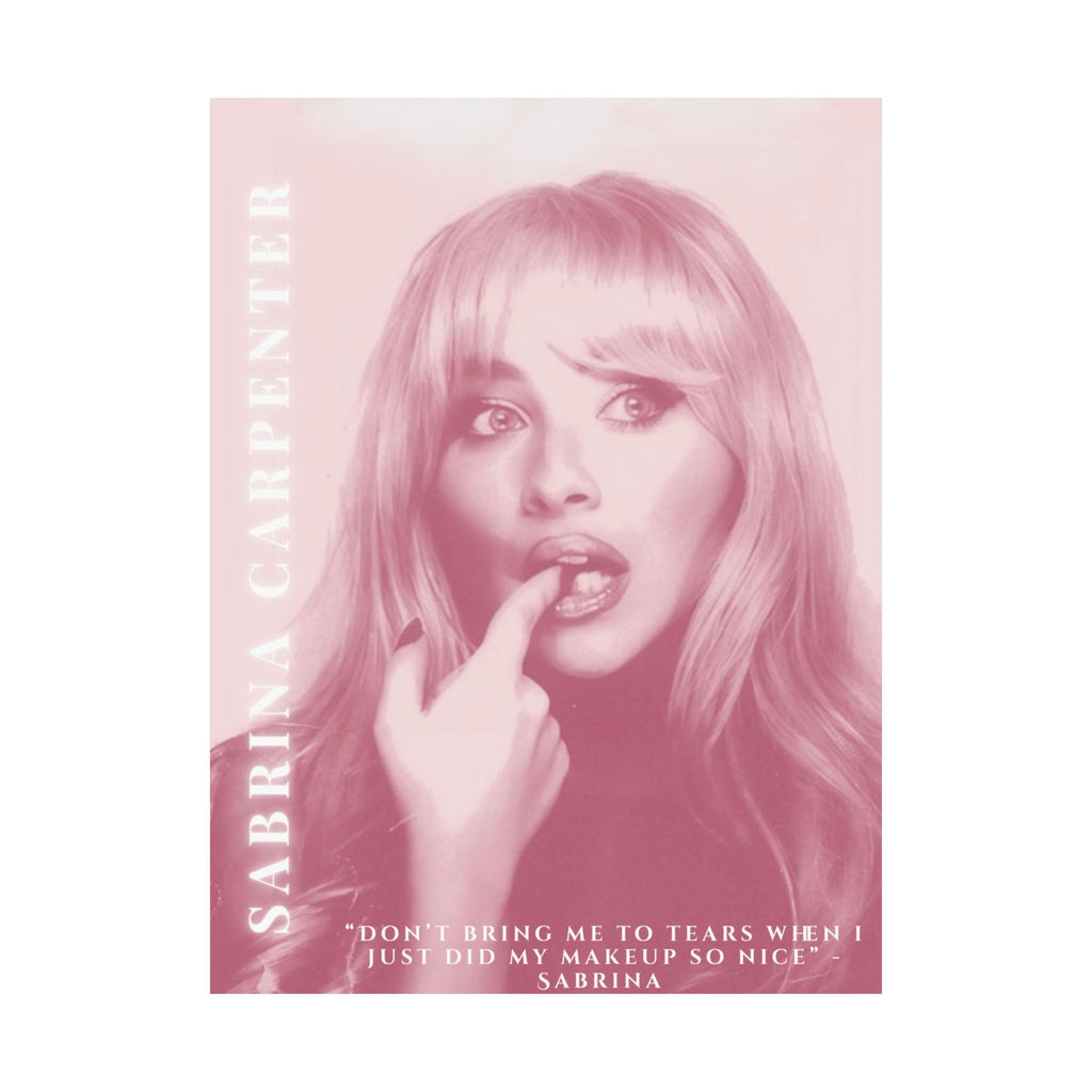 Sabrina Carpenter Matte Poster