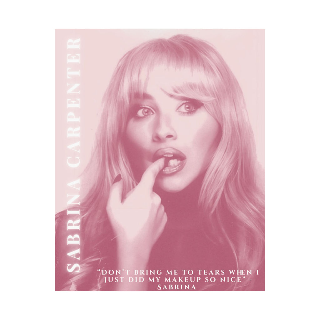 Sabrina Carpenter Matte Poster