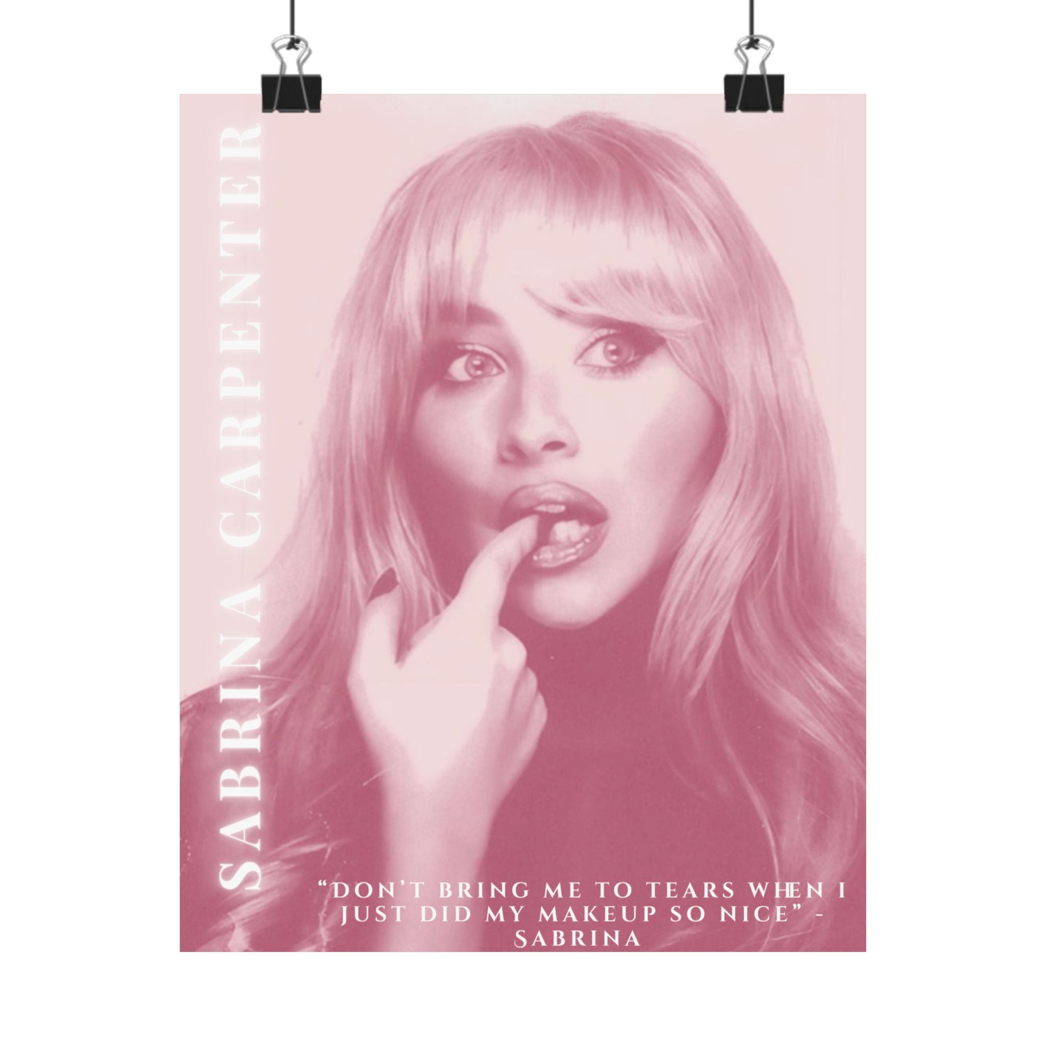 Sabrina Carpenter Matte Poster